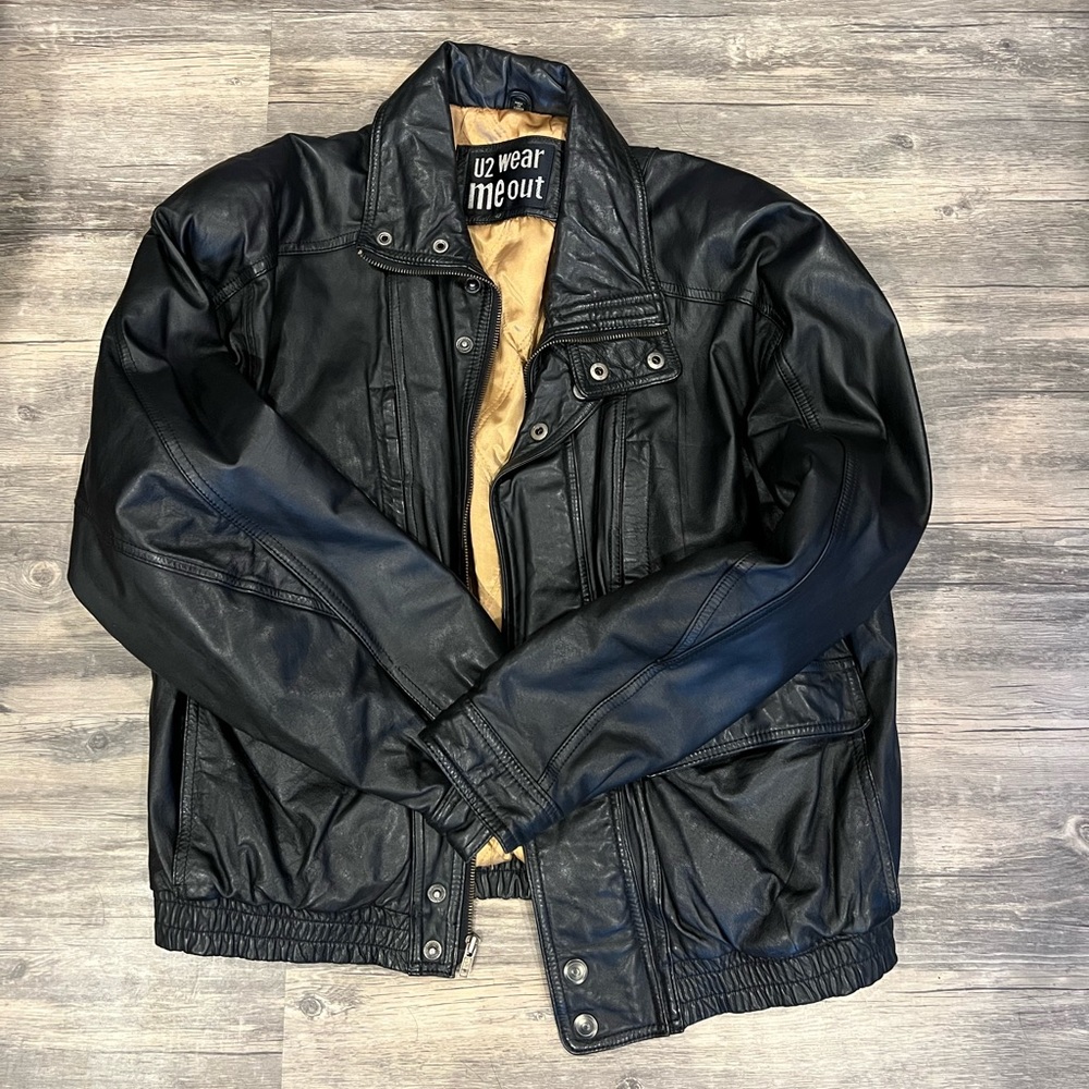 U2 Wear Me Out Leather jacket